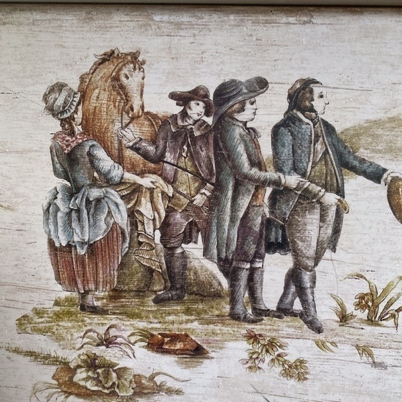 Whimsical Handle Wooden Tray - Picture 5 of 8